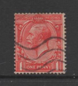 Great Britain  Scott # 188   used  single