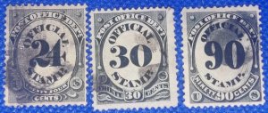 US Scott #054-6    VF Used CV $75  / Price $32.50  + $2 Shipping