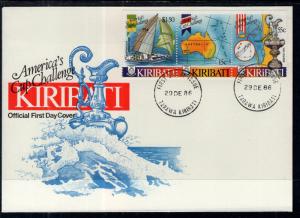 Kiribati 484 America's Cup U/A FDC