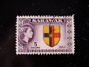 Sarawak #211 used set high val e23.8 15250