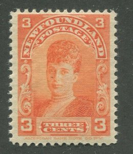 NEWFOUNDLAND #83 MINT VF NH
