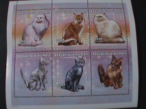 ​MALI-2000-PROMOTE-LOVELY CATS-MNH-SHEET-VF-EST.$14-LAST ONE-HARD TO FIND