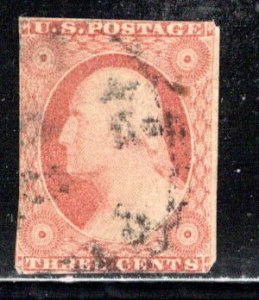 United States Scott # 10, used