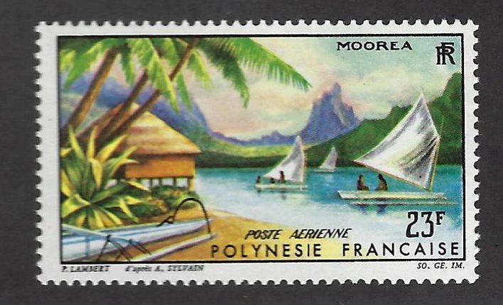 French Polynesia SC C32 MNH F-VF...Always Collectible!