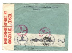 GERMANY WW2 Cover SOUTH AFRICA *Andalusia* Internment Camp 1942 Censor MA721 