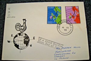 IRELAND 1973  -  SCOTT #332-333 FDC