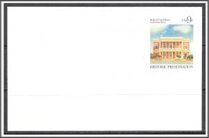 US #UX71 Postal Card Texas Court House Unused