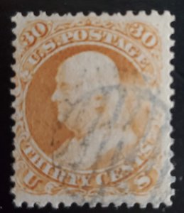 US 71, 1861 Franklin, Cat. value - $190.00