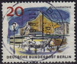 Germany Berlin - 1965 - Scott #9N225 - used - Philharmonie