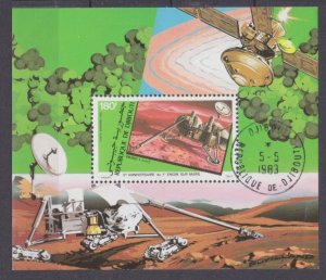 1982 Djibouti 329/B58 used Mars Viking exploration mission  6,00 €