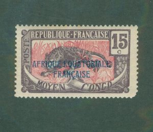 MIDDLE CONGO 29 MH BIN $1.00