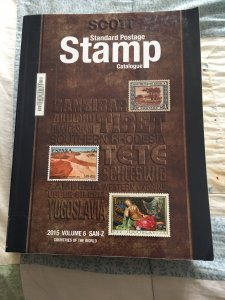 Scott 2015 Standard Postage Stamp Catalogue Vol 6: San - Z Countries ExLibrary