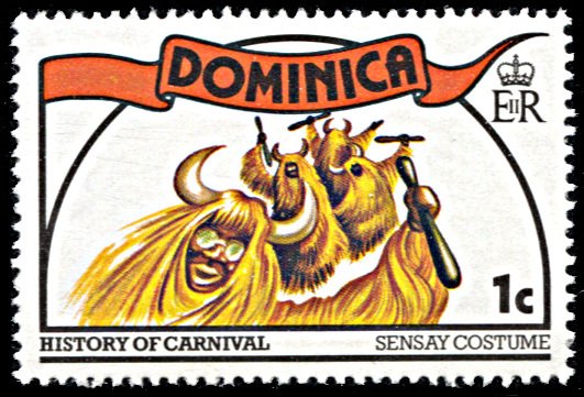 Dominica 556, MNH, History of Carnival, Costumes