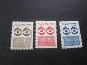 Denmark 1966 ScB37-9 set MNH