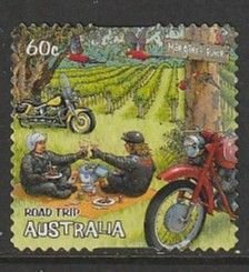 2012 Australia - Sc 3768 - used VF - 1 single - Road Trips