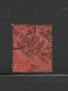 GIBRALTAR #40 1903 1p KING EDWARD VII F-VF USED a