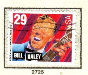 SC# 2725 - (29c) - Rock & Roll / Rhythm & Blues Haley - USED Single in album