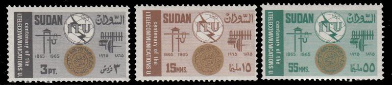 Sudan 176 - 178 MNH