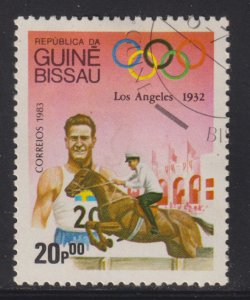 Guinea-Bissau 494 Olympic Equestrian 1983