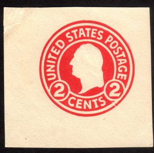 1915-32, US, 2c, Cut square, Unused, Sc U429