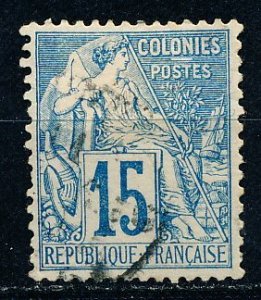 French Colonies #51 Single Used