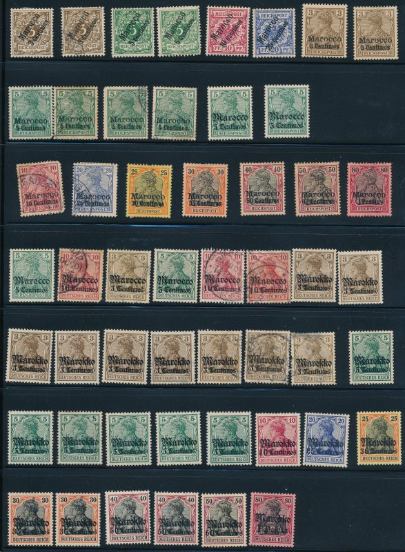 Germany Offices in Morocco Lot of 51