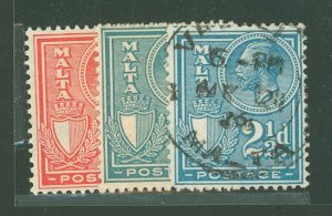 Malta #133/136 Unused Multiple