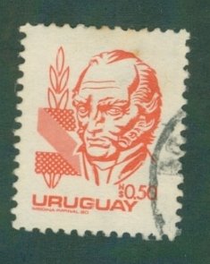 Uruguay 1075 USED BIN $0.50