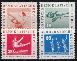 Germany - DDR - Semi Postal - Scott B44-B47 MNH (SP)