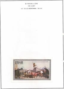 SCOTLAND - EYNHALLOW - 1976 - US Bicentenary - De Luxe Sheet - MLH