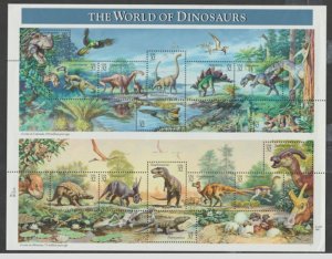 U.S. Scott #3136 The World of Dinosaurs Stamps - Mint NH Sheet