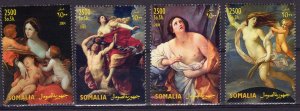 Somalia 2004 Guido Reni Famous Paintings Set (4) Perforated MNH