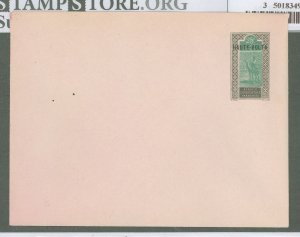 Burkina Faso (formerly Upper Volta)  1923 25c black & green, flap is not stuck