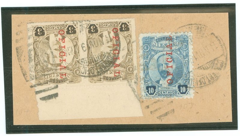 Mexico #O120/O126 Used Single