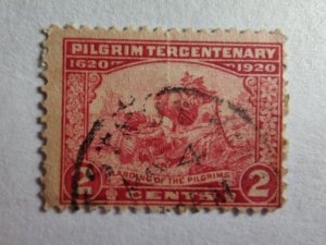 SCOTT #549 USED PILGRIM TERCENTENARY ISSUE