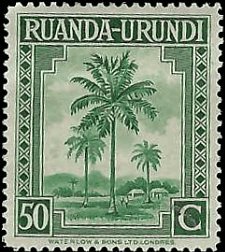 RUANDA-URUNDI   #74 MH (1)