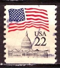 USA; 1985: Sc. # 2115:  Used Perf. 10 Coil Single Stamp