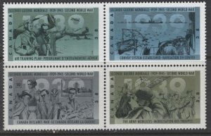 CANADA   1263a  MNH    WORLD WAR 2    1990