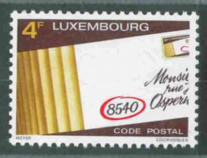 Luxembourg Scott 648 MNH** 1980 Postal Code stamp