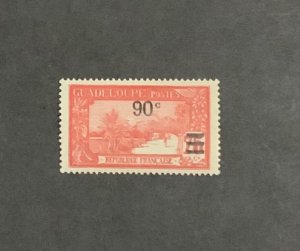 Stamps Guadeloupe Scott #89 hinged