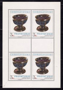 Czechoslovakia stamps #2114 & 2115, MNH OG,  Blocks of 4