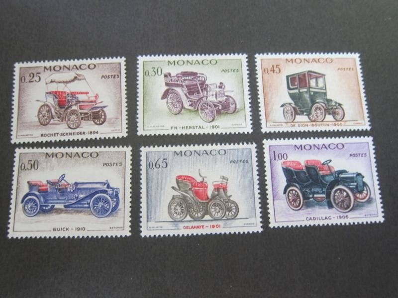 Monaco 1961 Sc 493-8 set MH