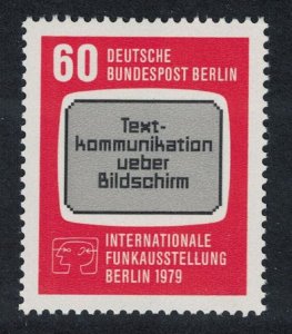 Berlin Intl Telecommunications Exhibition 1979 Berlin 1979 MNH SG#B575