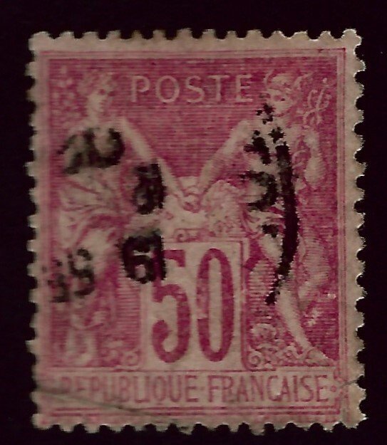 France SC#107 Used Fine hr SCV$30.00...Worth a Close look!!