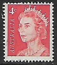 Australia # 397 - Queen Elisabeth II - Used....(KBlw9)