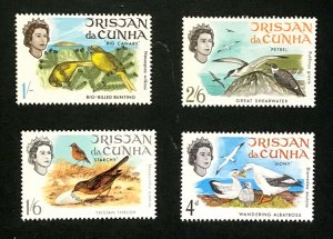 Tristan da Cunha #116-19 Birds - MNH