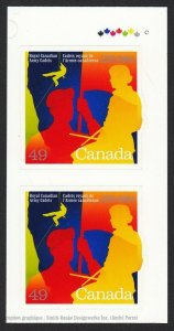 ROYAL CANADIAN ARMY CADET = MILITARY = PAIR w/ color ID = Canada 2004 #2025 MNH