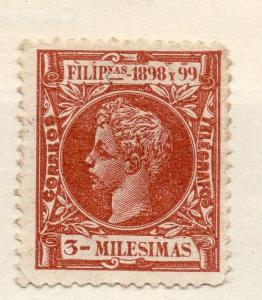 Philippine Islands 1898 Early Issue Fine Mint Hinged 3m. 123782