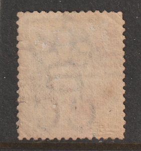 Griqualand West a used 6d COGH with large red G overprint