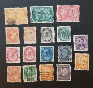 CANADA Vintage Used Stamp Lot Collection T6560